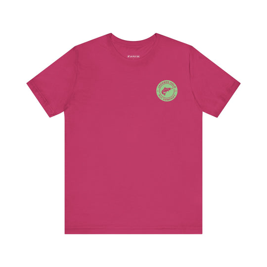 JHFLYCO Circle Badge Tee - Bright Midge Logo