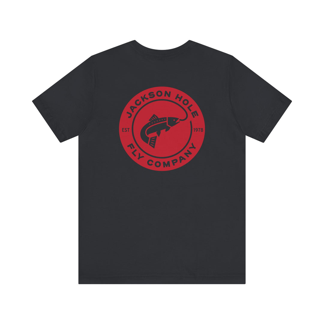 JHFLYCO Circle Badge Tee - Red Logo