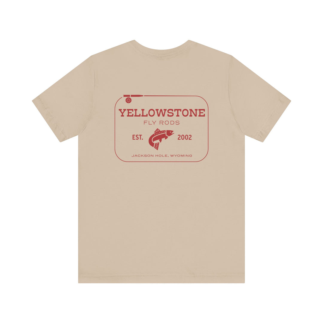 Yellowstone Fly Rods Logo Tee - Red Logo