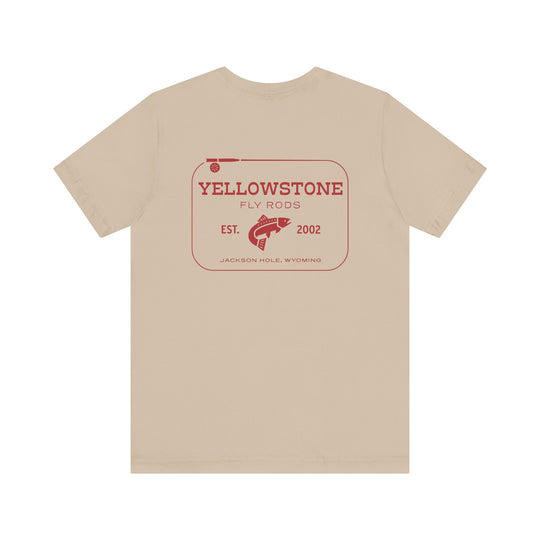 Yellowstone Fly Rods Logo Tee - Red Logo