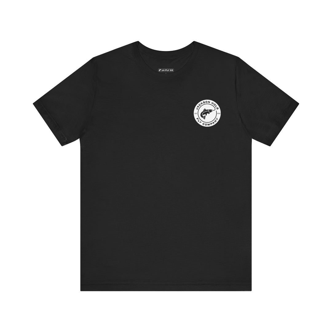 JHFLYCO Circle Badge Tee - White Logo