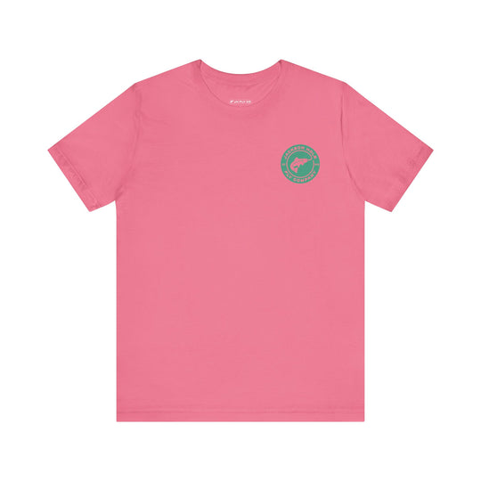 JHFLYCO Circle Badge Tee - Green Drake Logo