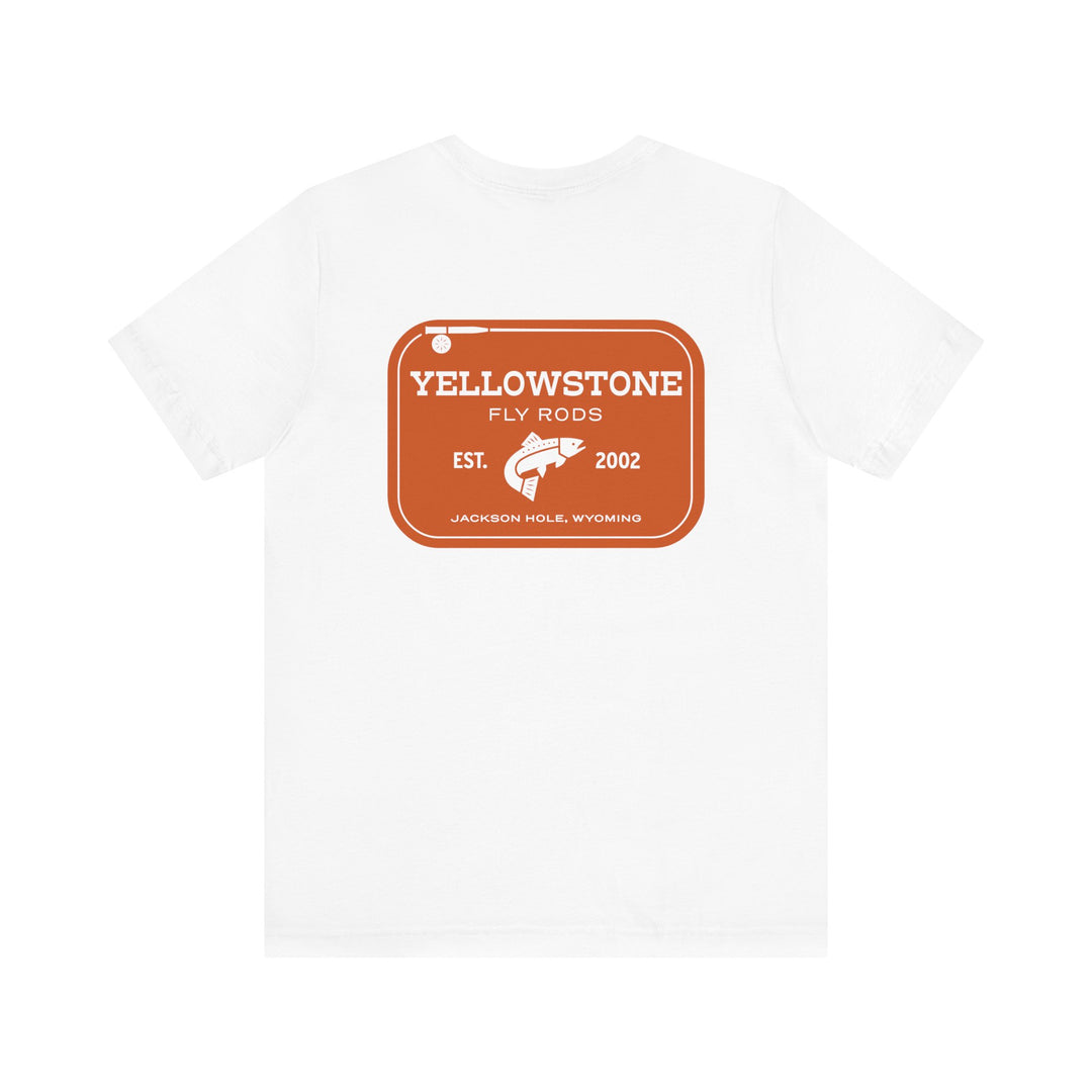 Yellowstone Fly Rods Logo Tee - Burnt Orange Logo