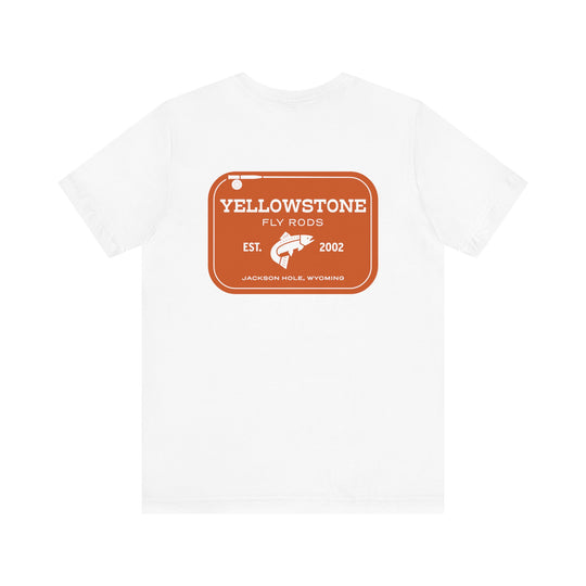 Yellowstone Fly Rods Logo Tee - Burnt Orange Logo
