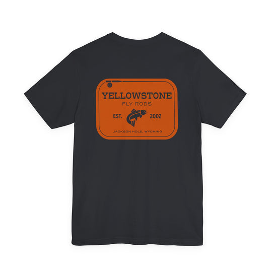 Yellowstone Fly Rods Logo Tee - Burnt Orange Logo