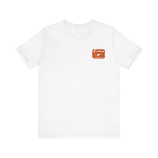 Yellowstone Fly Rods Logo Tee - Burnt Orange Logo