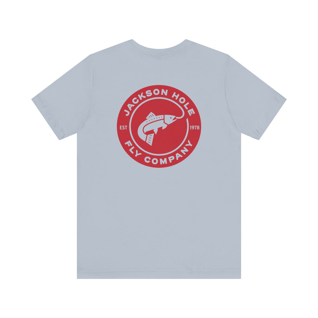 JHFLYCO Circle Badge Tee - Red Logo