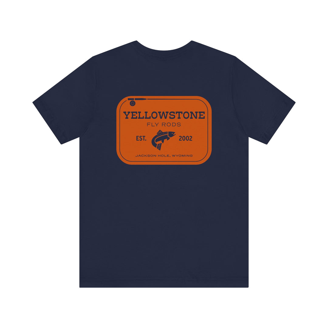 Yellowstone Fly Rods Logo Tee - Burnt Orange Logo