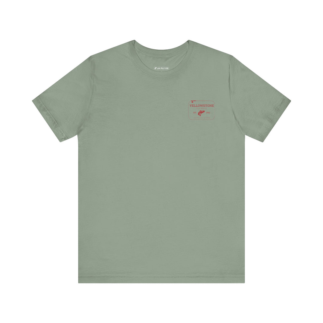 Yellowstone Fly Rods Logo Tee - Red Logo