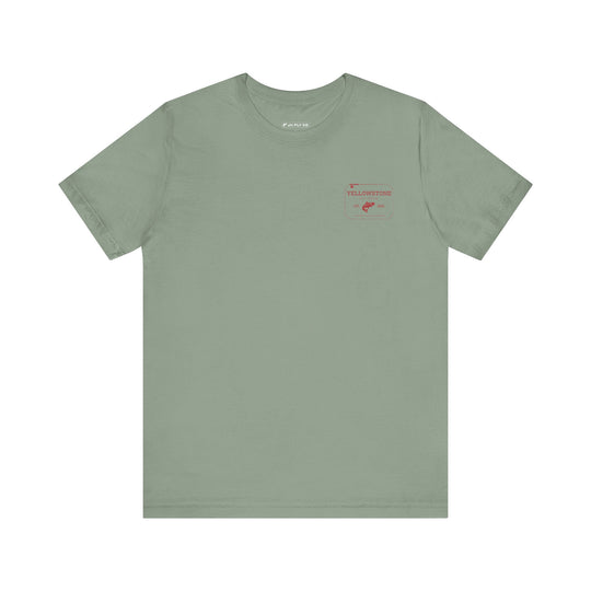 Yellowstone Fly Rods Logo Tee - Red Logo