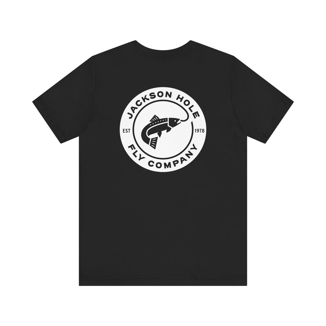 JHFLYCO Circle Badge Tee - White Logo