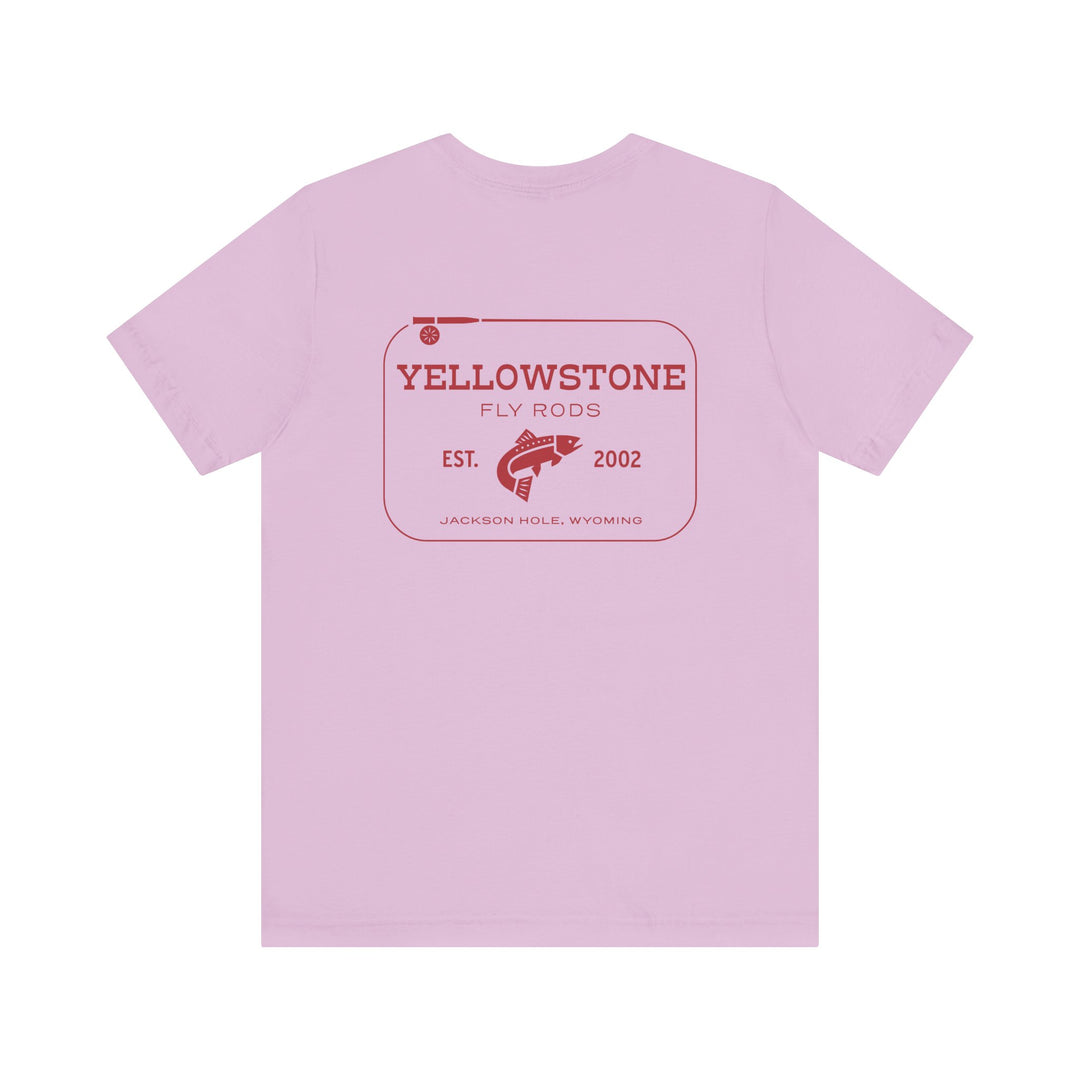 Yellowstone Fly Rods Logo Tee - Red Logo