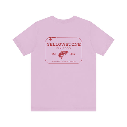 Yellowstone Fly Rods Logo Tee - Red Logo