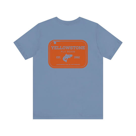 Yellowstone Fly Rods Logo Tee - Burnt Orange Logo