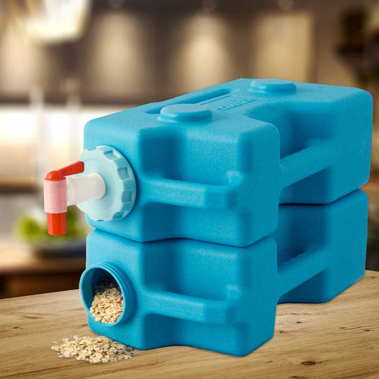 AquaBrick™ Food and Water Storage Container - 2 Bricks Plus Spigot ...