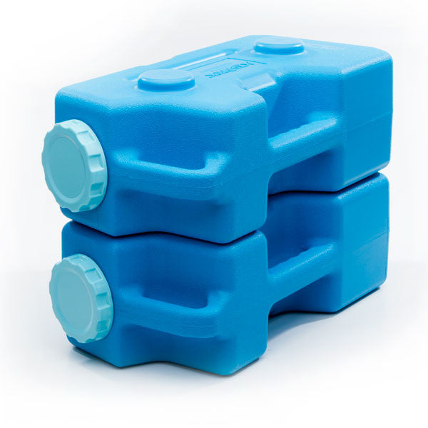 AquaBrick™ Food and Water Storage Container - 2 Bricks Plus Spigot