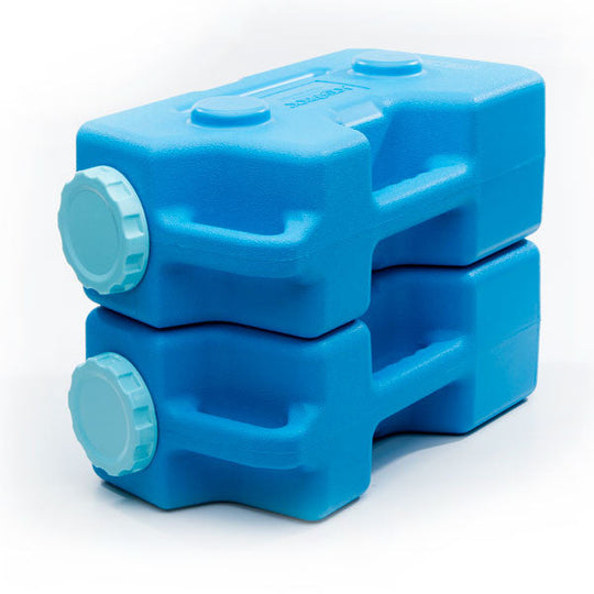 AquaBrick™ Food and Water Storage Container - 2 Bricks Plus Spigot