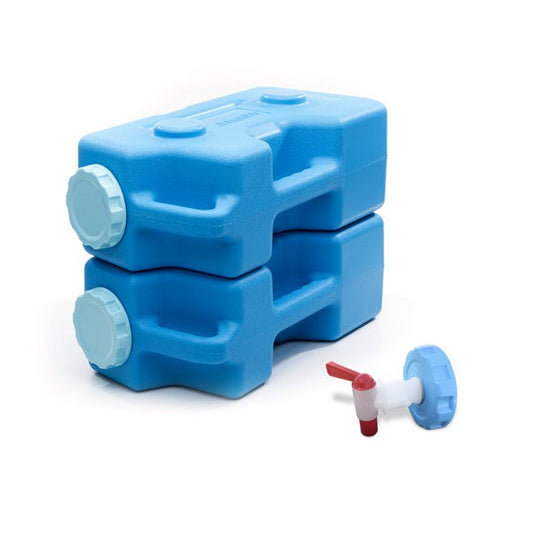 AquaBrick™ Food and Water Storage Container - 2 Bricks Plus Spigot ...