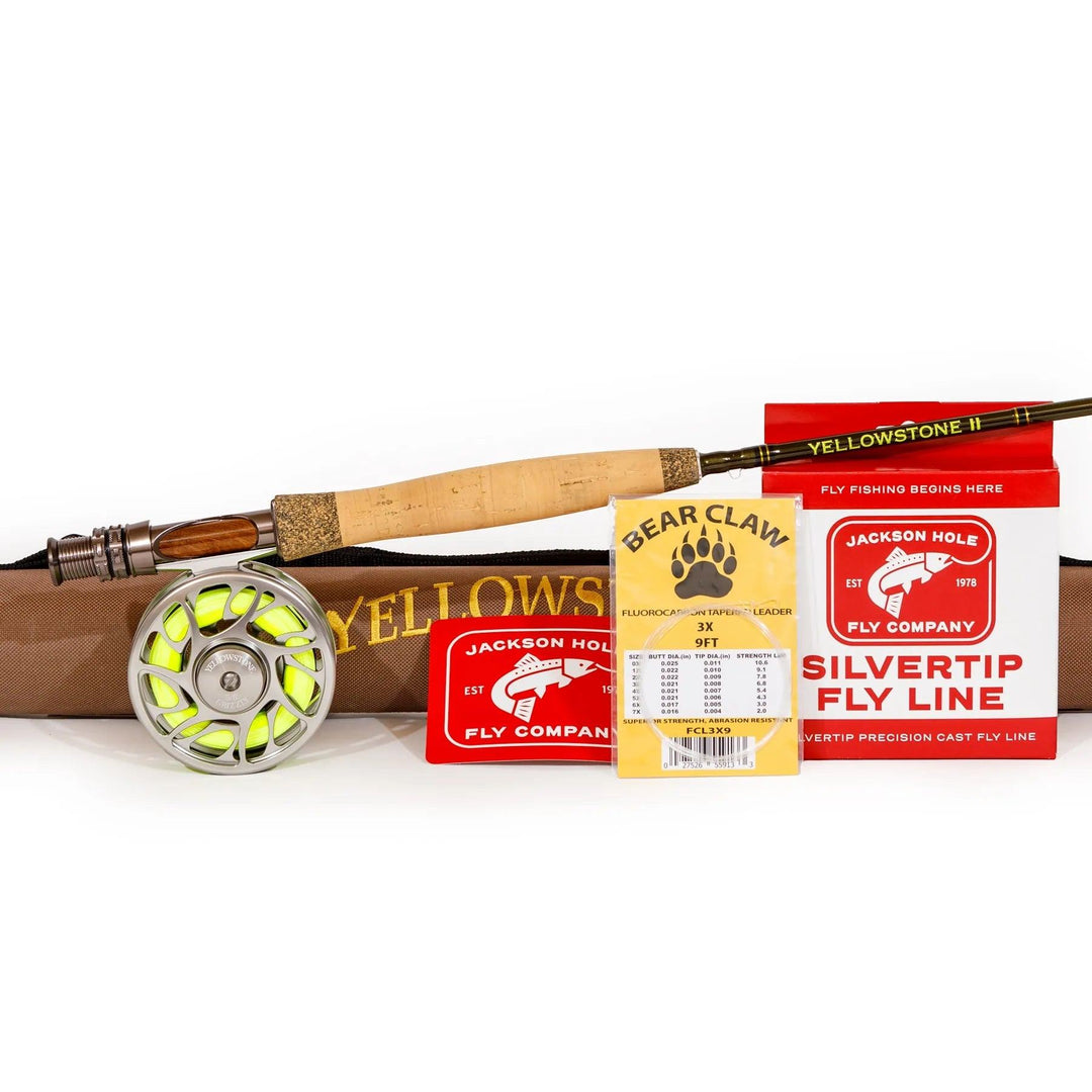 Bloke XL50 4 piece 10ft trout fly rod line #5 with bag and case