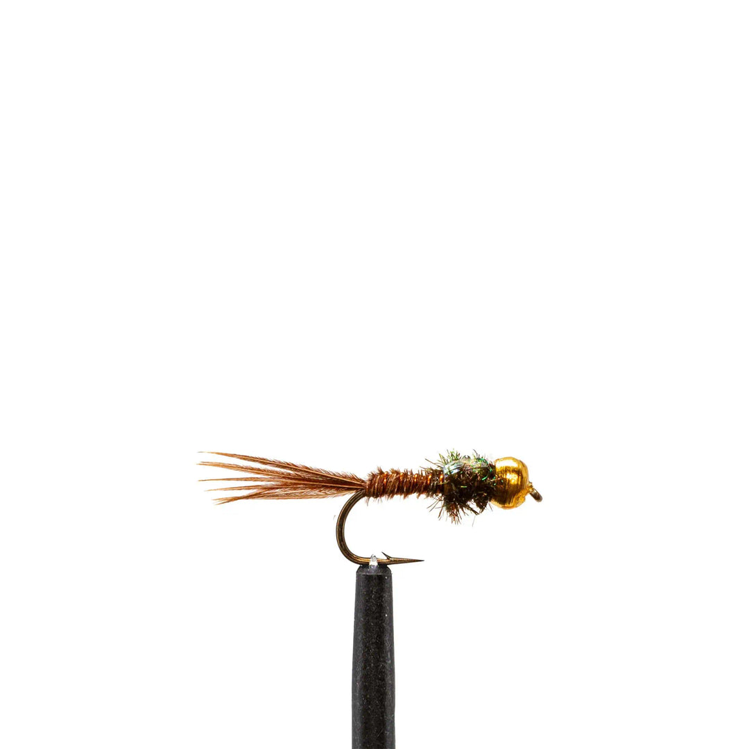 bead head fly fishing lures Beadhead Golden Stone - 16 to nymph for clear water conditions and mayfly hatches Orvis CJ Green 16