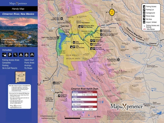 Western Rivers Folding Fly Fishing Maps by Map the Xperience