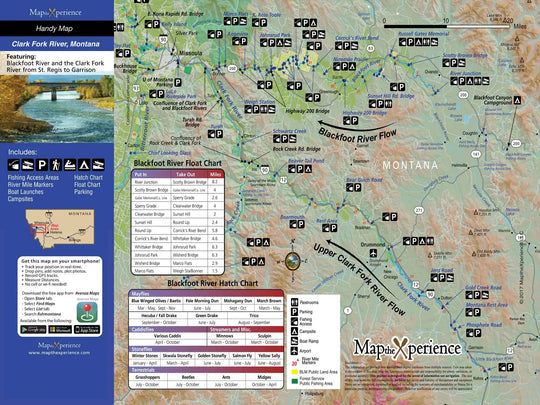 Western Rivers Folding Fly Fishing Maps by Map the Xperience