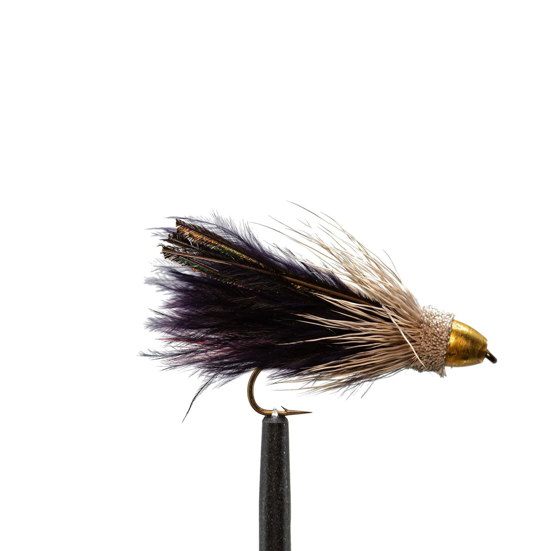 Conehead Black Muddler - Streamers | Jackson Hole Fly Company