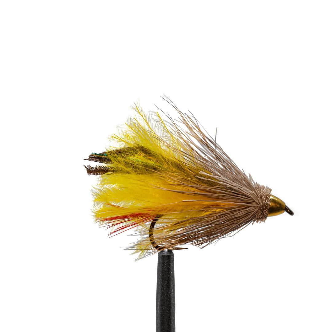 Conehead Muddler Yellow - Streamers | Jackson Hole Fly Company