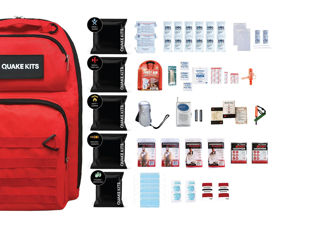 Prepared Survival Kit -  Emergency &amp; Disaster Go Bag