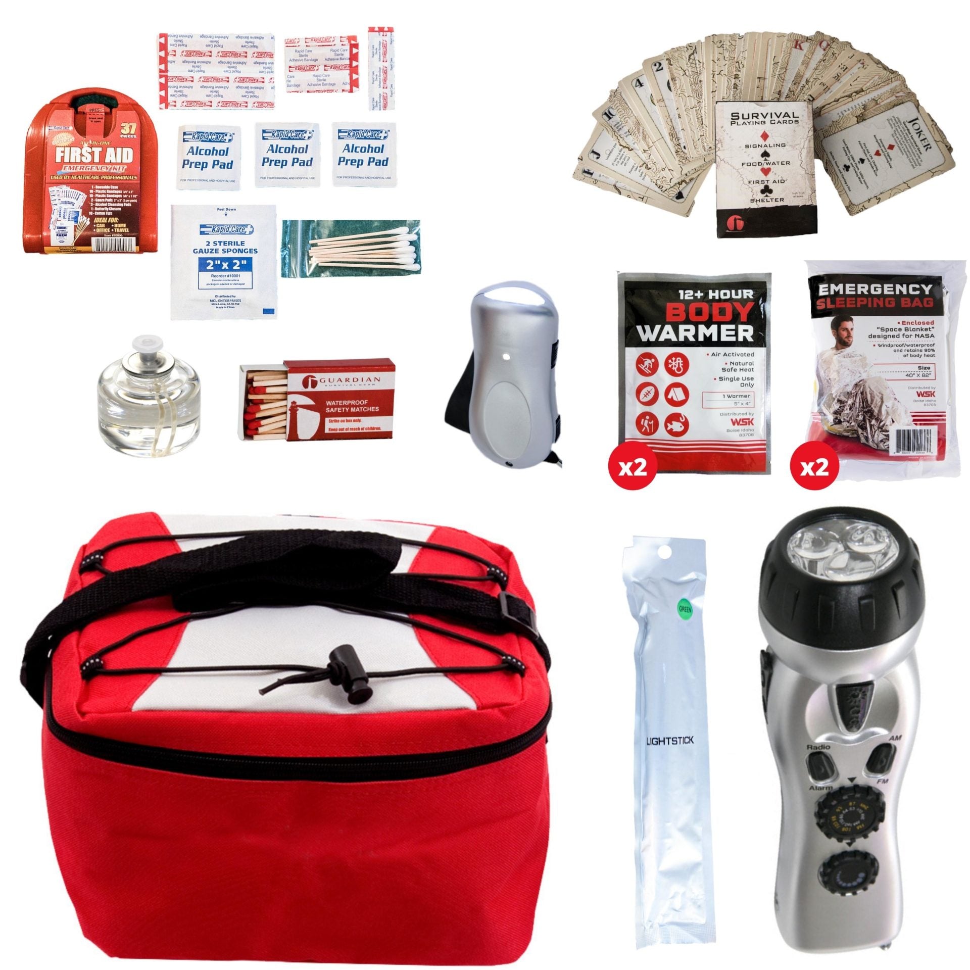 Blackout Kit | Emergency Light, Warmth & First Aid Supplies