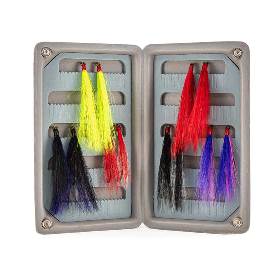 JHFLYCO Loaded Foam Fly Box - Russian River Assortment