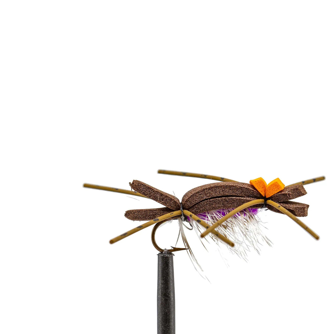Foam Stonefly - Brown, Dry Flies, Flies | Jackson Hole Fly Company