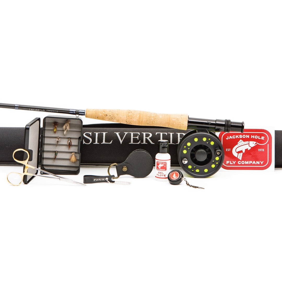 Fly Fishing Rod and Reel Starter Kit Outdoor Portable