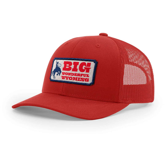 JHFLYCO Big Wonderful Wyoming Trucker Cap