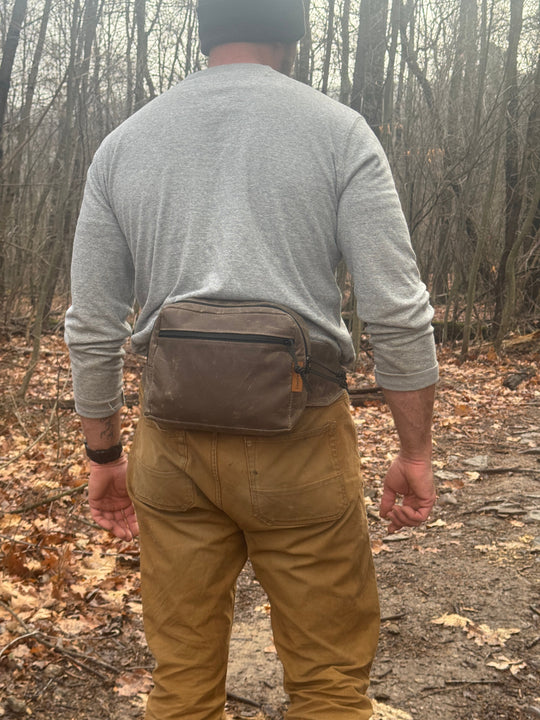 Outrider Oilcloth Hip Pack