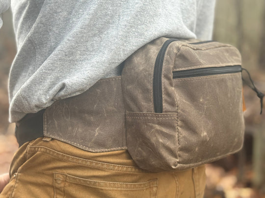 Outrider Oilcloth Hip Pack