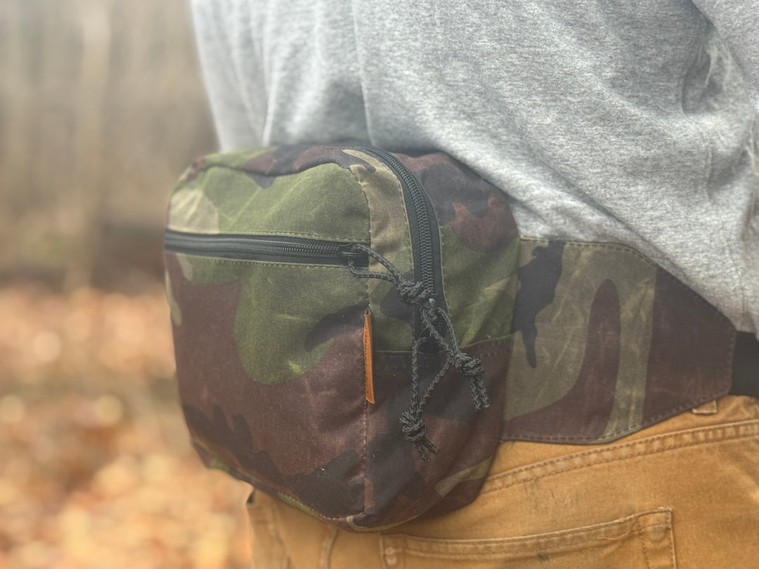 Outrider Oilcloth Hip Pack