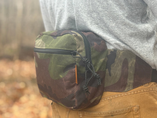 Outrider Oilcloth Hip Pack