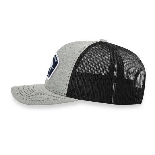 JHFLYCO Wyoming Bison Mid Crown Trucker Hat