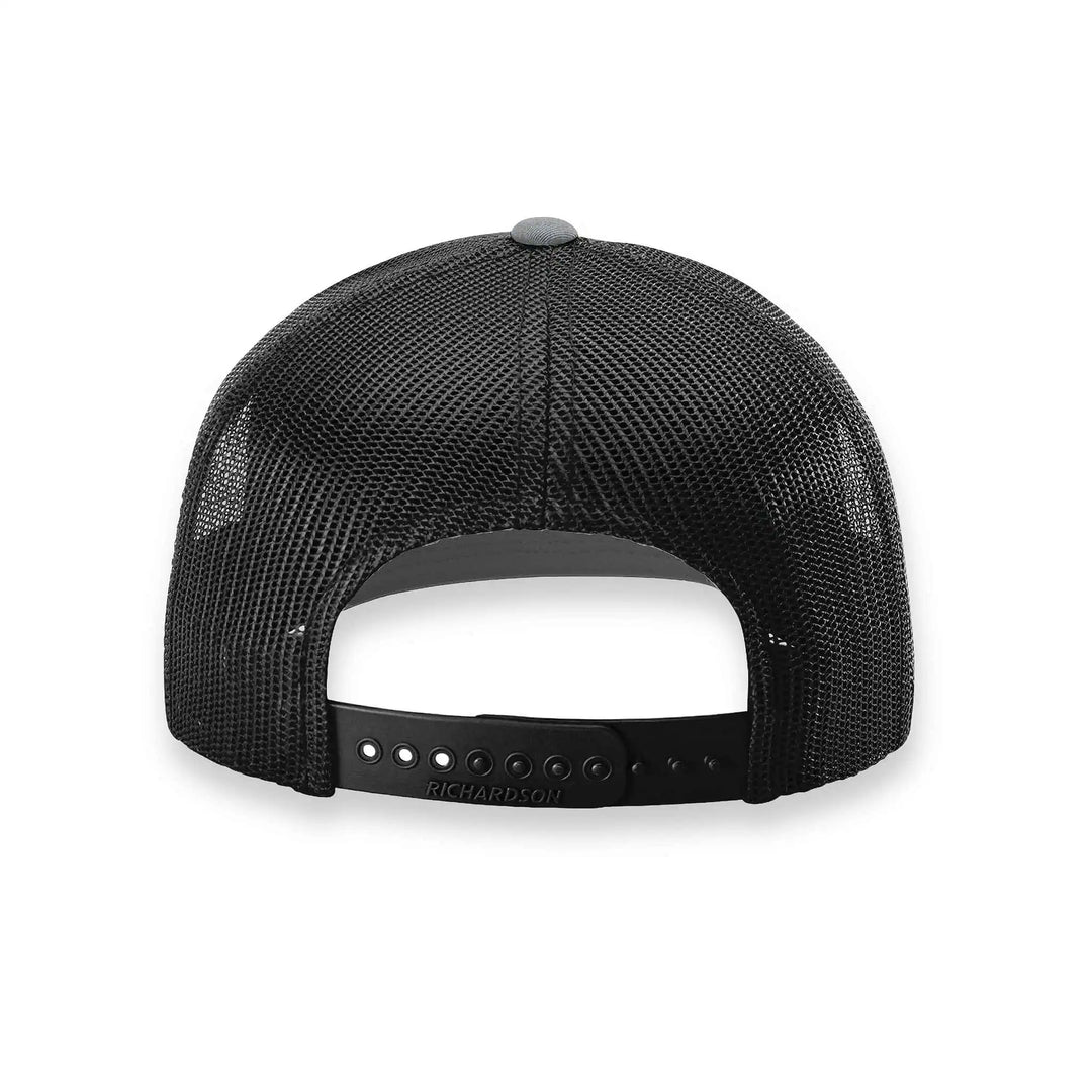 JHFLYCO Wyoming Bison Mid Crown Trucker Hat