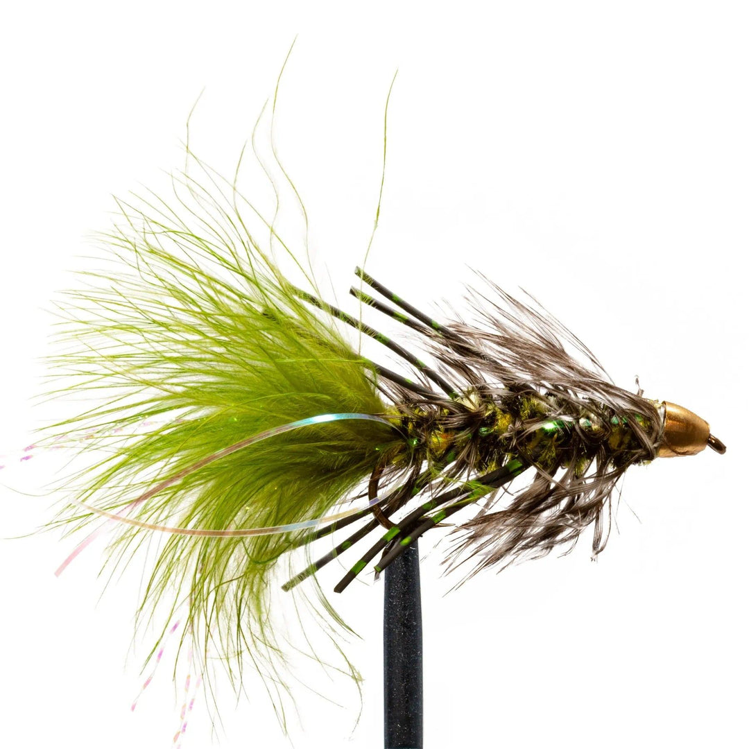 JJ Special Black/Olive Conehead - Flies, Streamers, Wooly Bugger | Jackson Hole Fly Company