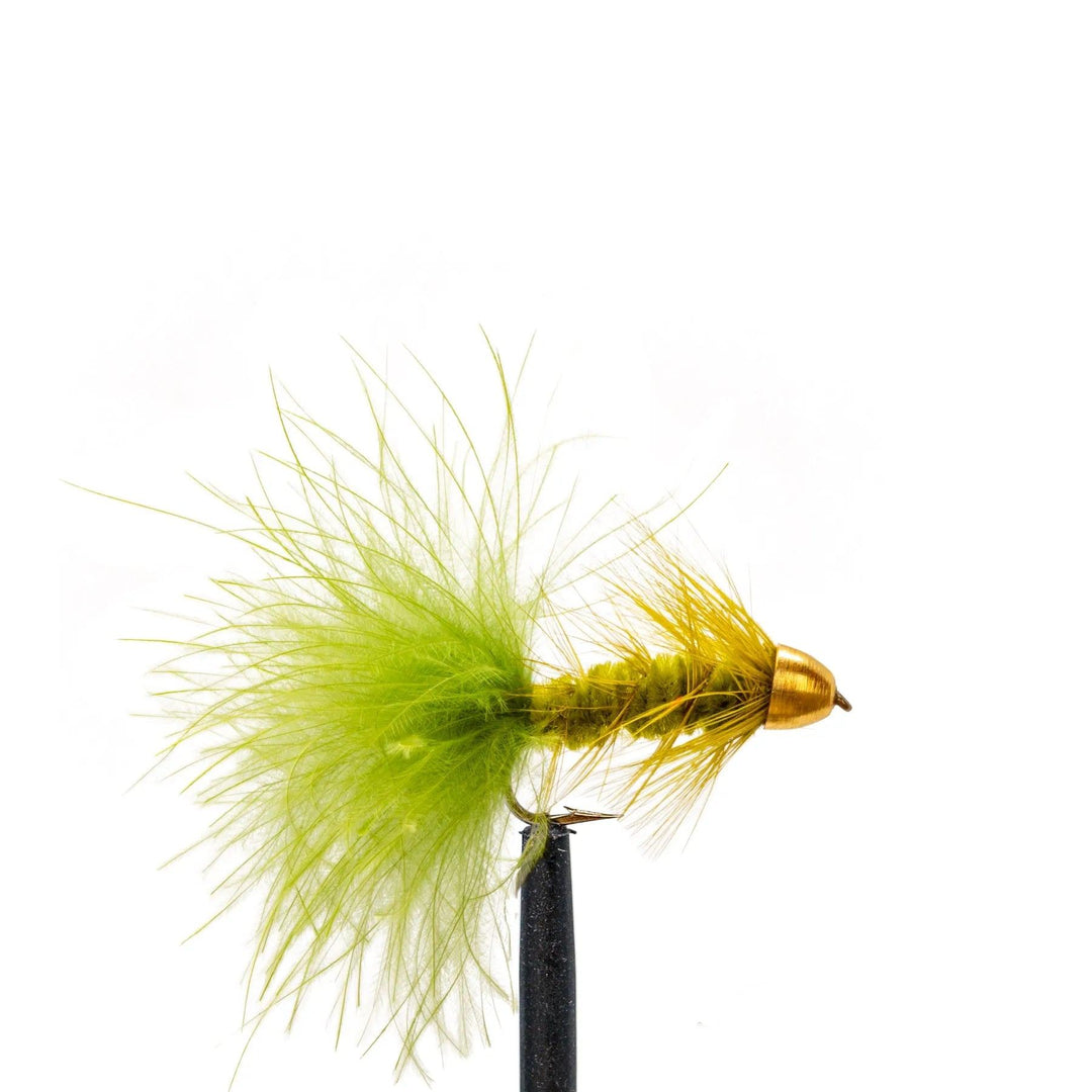 Conehead Wooly Bugger Olive - Flies, Streamers | Jackson Hole Fly Company