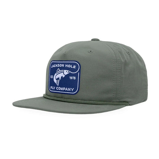 JHFLYCO Brushed Cotton Ball Cap - Rectangle Logo