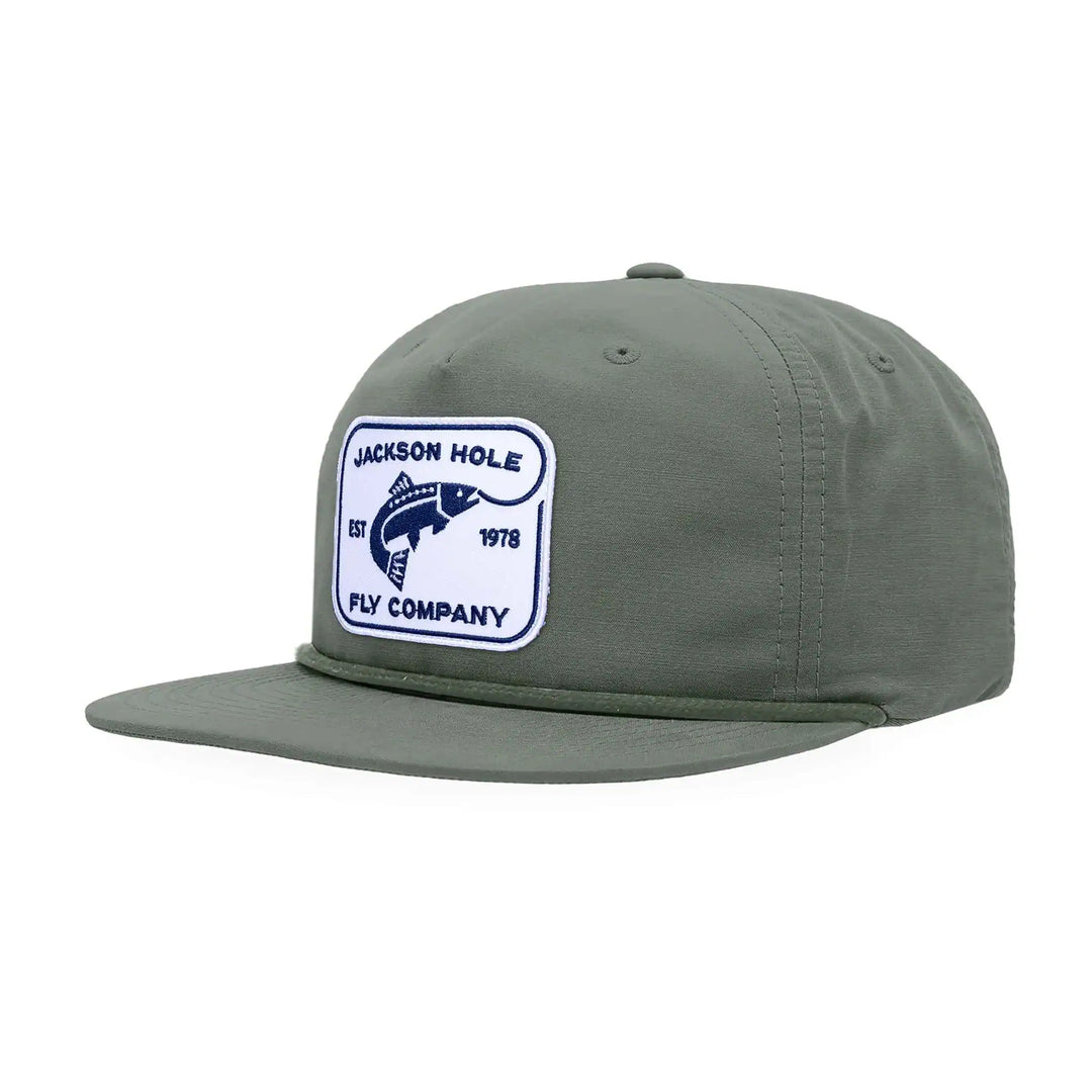 JHFLYCO Brushed Cotton Ball Cap - Rectangle Logo
