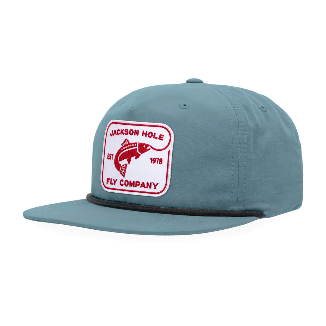 Gorra JHFLYCO de algodón cepillado - Logotipo rectangular