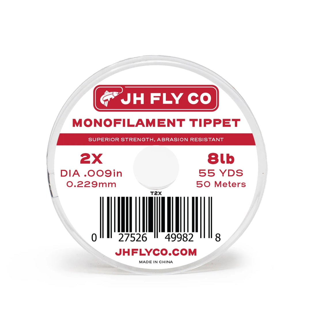 Monofilament Nylon Tippet - 50 Meter Super Spool - 2X | Jackson Hole Fly Company