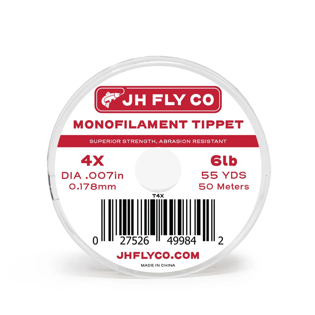 Monofilament Nylon Tippet - 50 Meter Super Spool - 4X | Jackson Hole Fly Company