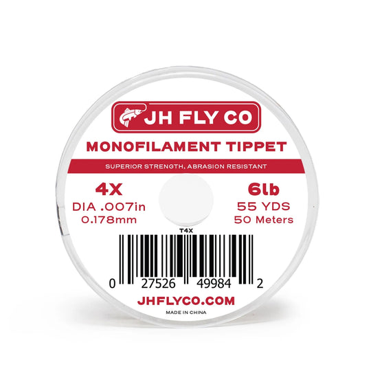 Monofilament Nylon Tippet - 50 Meter Super Spool - 4X | Jackson Hole Fly Company