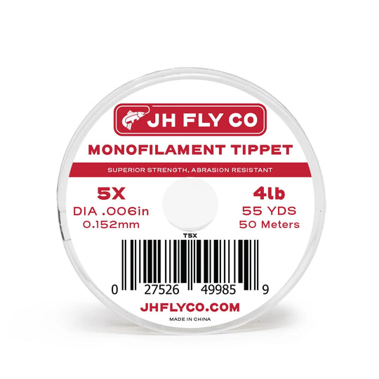 Monofilament Nylon Tippet - 50 Meter Super Spool - 5X | Jackson Hole Fly Company