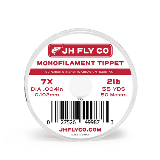 Monofilament Nylon Tippet - 50 Meter Super Spool - 7X | Jackson Hole Fly Company